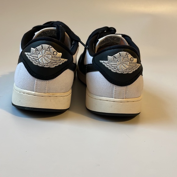Size 14 - Air Jordan 1 KO Low Black White - Picture 4 of 6